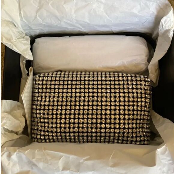 ♥️ AKIRA Heiress type flex handbag with all-over crystal embellishment - Picture 16 of 16